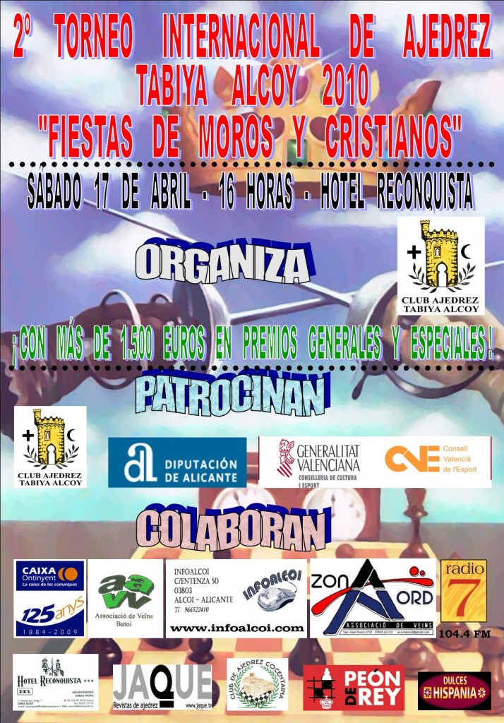 Cartel Torneo Internacional Tabiya Alcoy 2010