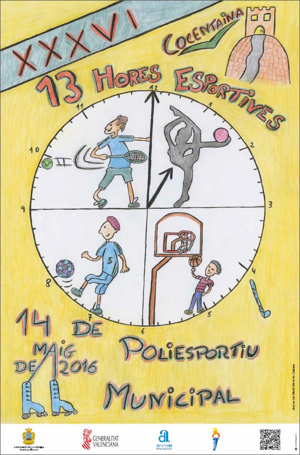 13 HORAS DEPORTIVAS DE AJEDREZ DE COCENTAINA 2016 – Club de Ajedrez Tabiya  Alcoy