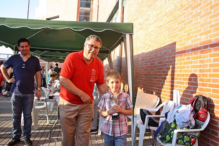 Subcampeón Sergi Sanchis – Categoría Benjamín