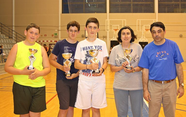 Los Premiados en las Categorías Senior y por Equipos